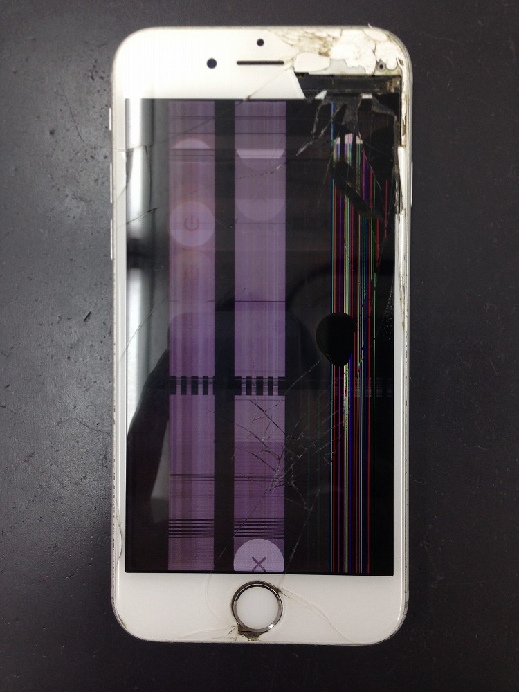 iPhone6s液晶壊れた