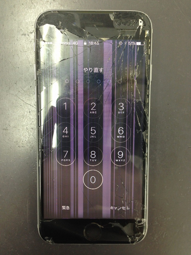 iPhone6s液晶故障