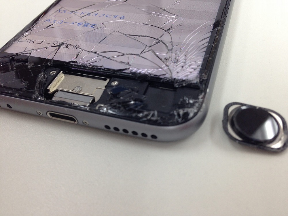 iPhone6sホームボタン修理