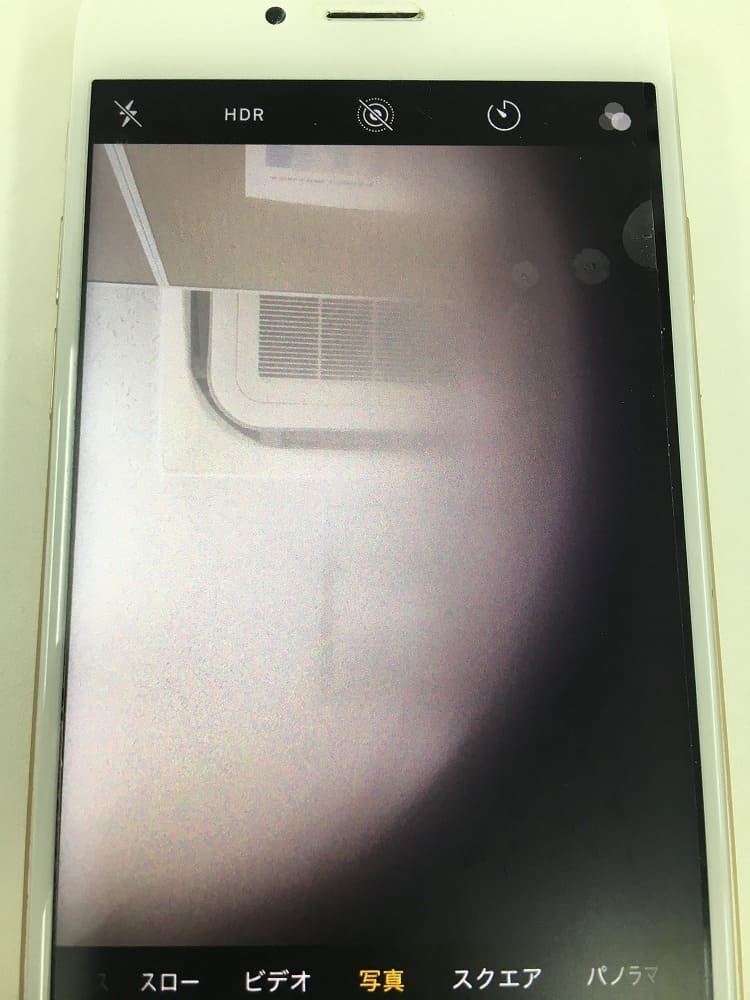 iPhone6sインカメラに影