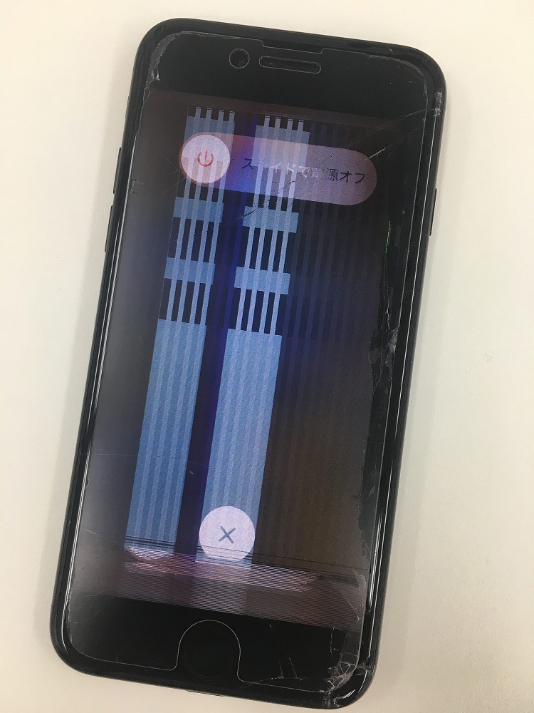 iPhone7液晶表示不良