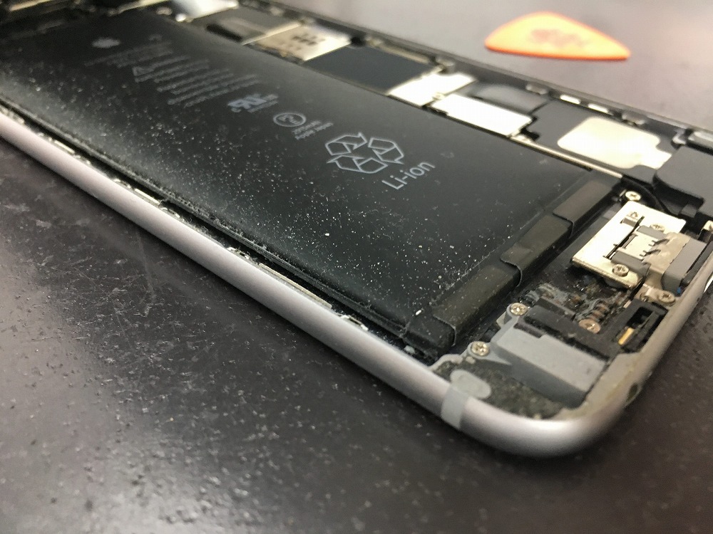 iPhone6Plusバッテリー膨張