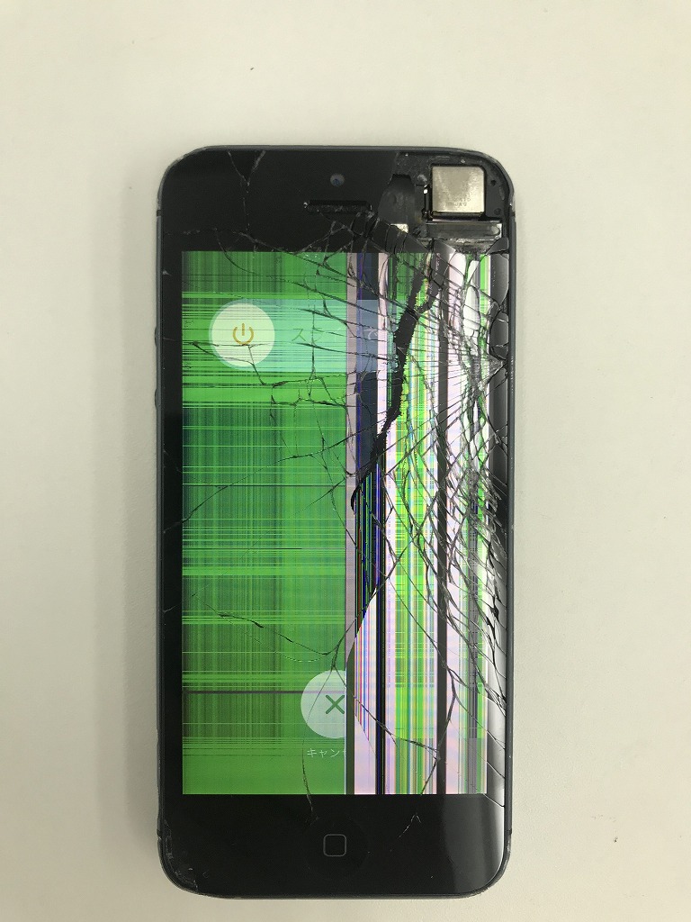 iPhone5　液晶不良　修理