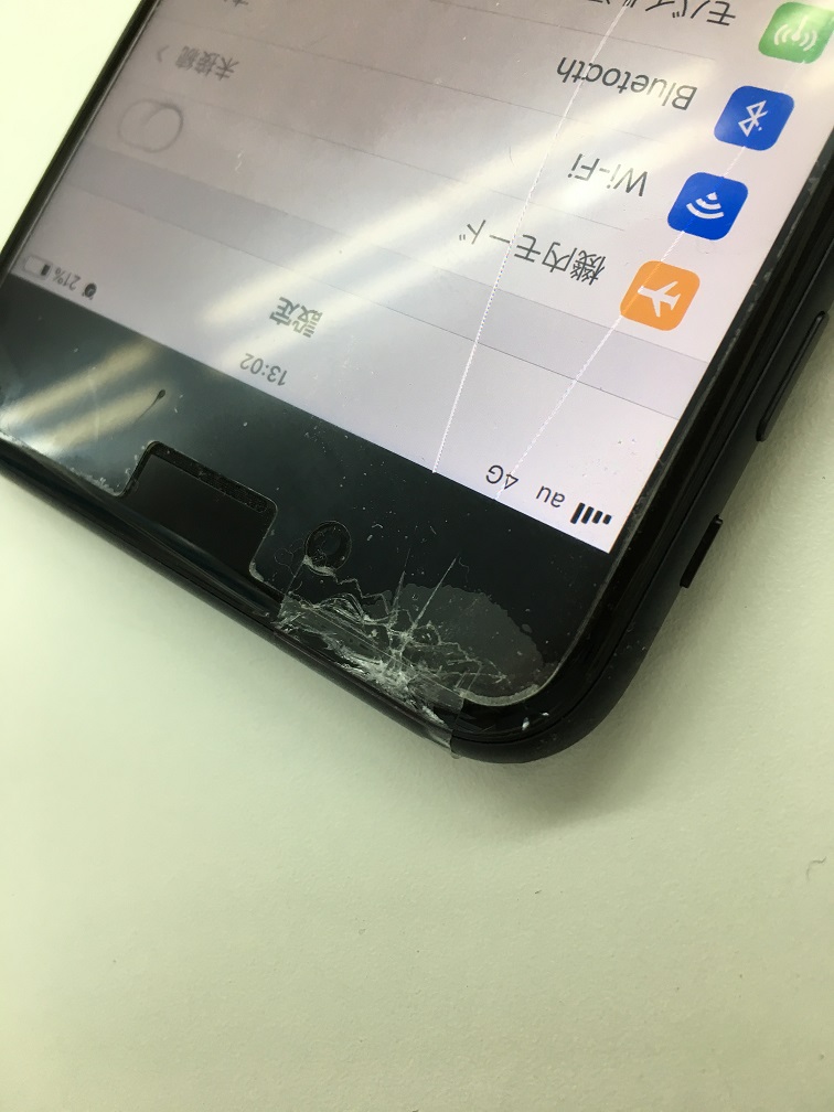 iPhone画面破損