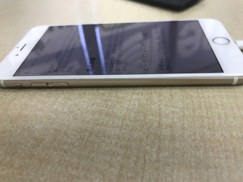 iPhone6Plusバッテリー膨張修理