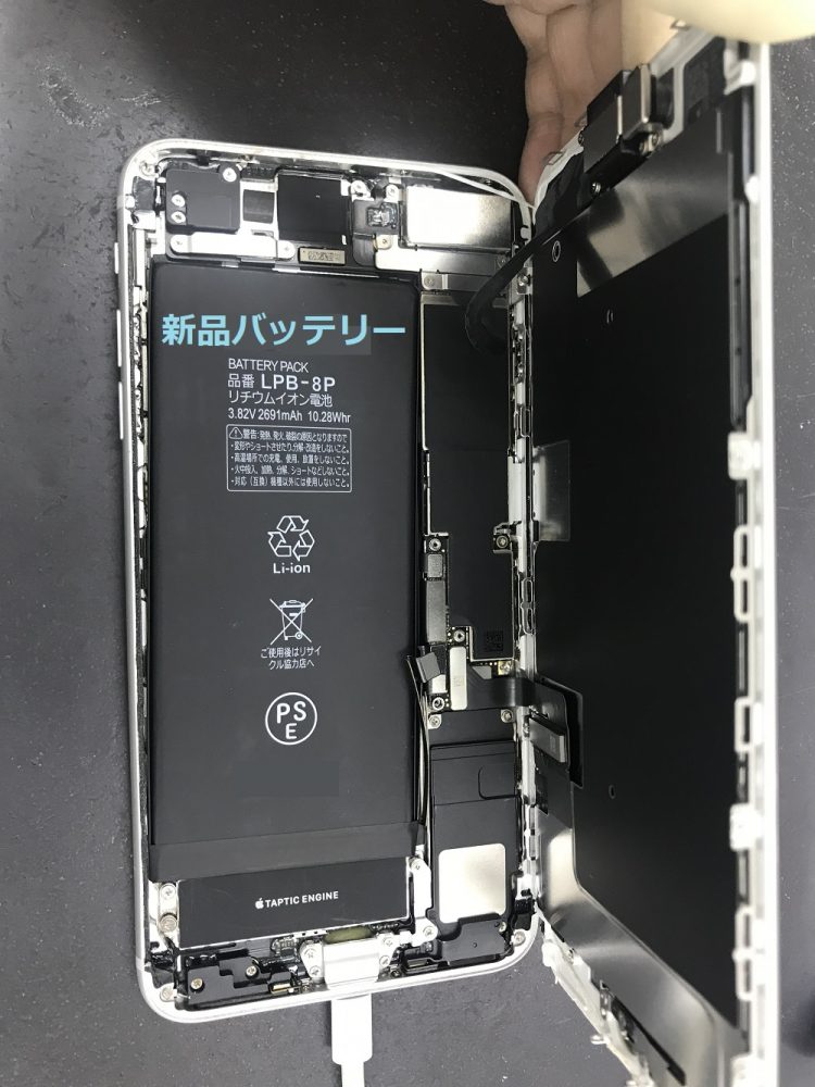 iPhone8Plus起動障害原因調査