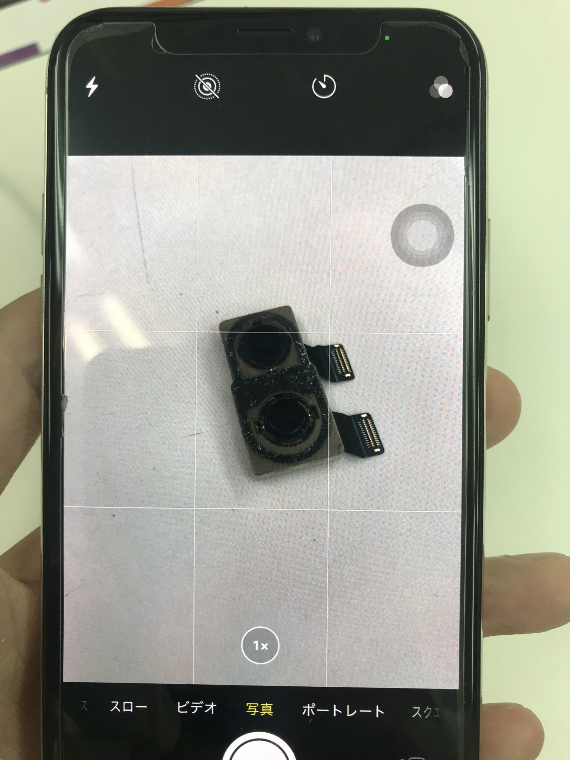 iPhoneXリアカメラ交換修理