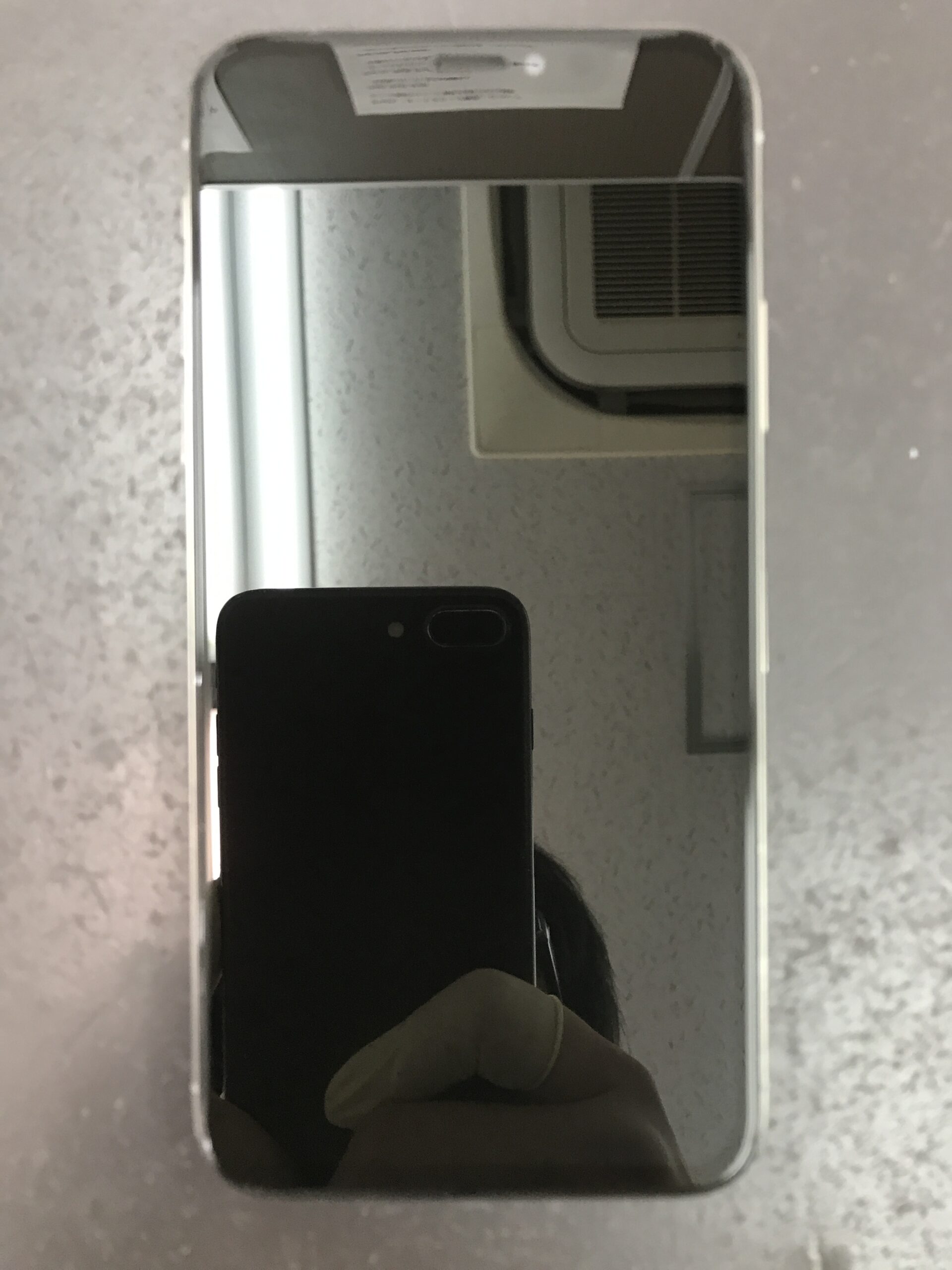 iPhoneX　表示不良　ゴーストタッチ　修理前